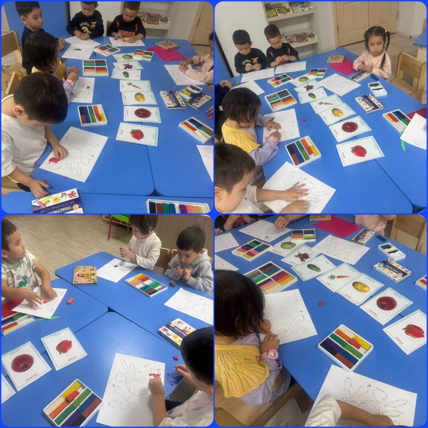 "Овощи и фрукты - полезные продукты!"