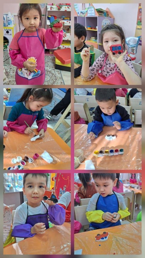 «Көлік түрлері — бірге танысайық!»